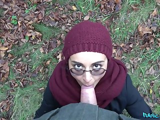 Public Agent - Afghan Beauty Gives Forest Blowjob 1 - Yasmeena